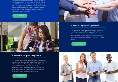 IELTS Academy Website