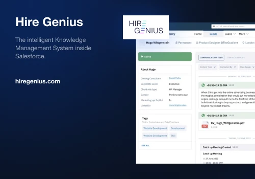 Salesforce Integration for Hire Genius