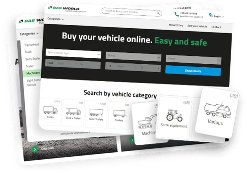 ERP, CRM, WEB systems for fleet management