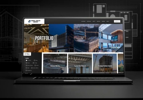Web Design and Development for Construction Firm