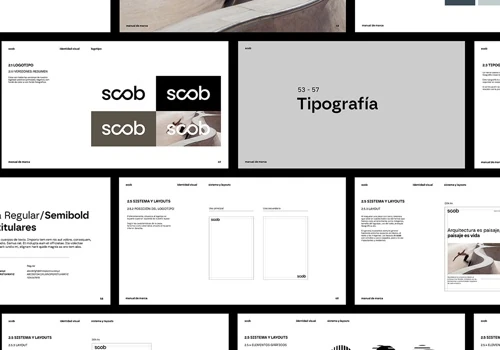 Rebranding scob - Arquitecture studio