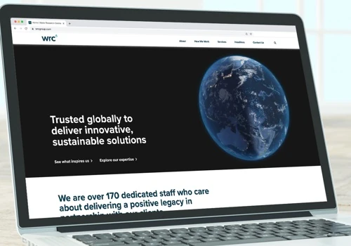 Website design for WRc Group