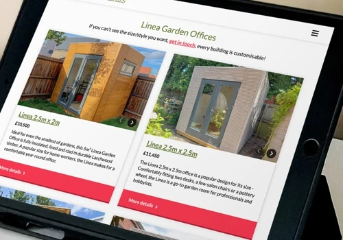 Website design and SEO for Garden Affairs