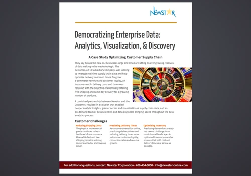 Democratizing Enterprise Data: Analytics, Visualization, & Discovery