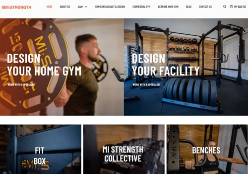 Mi Strength eCommerce Website Design & SEO