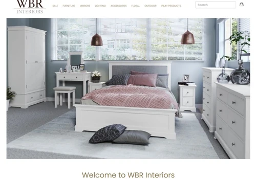 WBR Interiors eCommerce Web Design