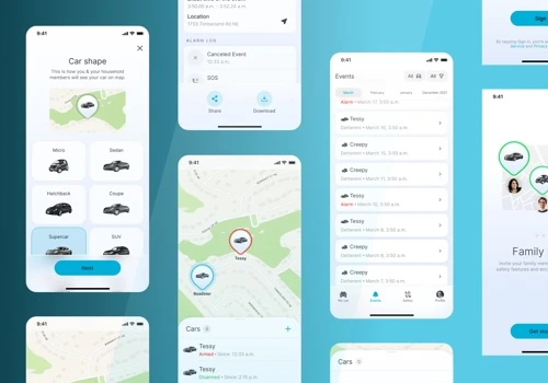 UI/UX design for native mobile app