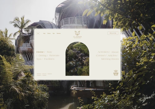 Ulaman Bali • Custom Website