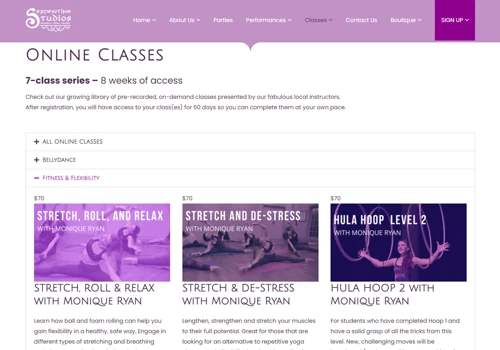 A streamlined way to take classes online