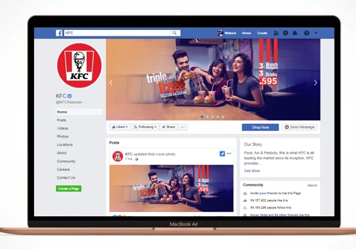KFC Pakistan Social Media Management