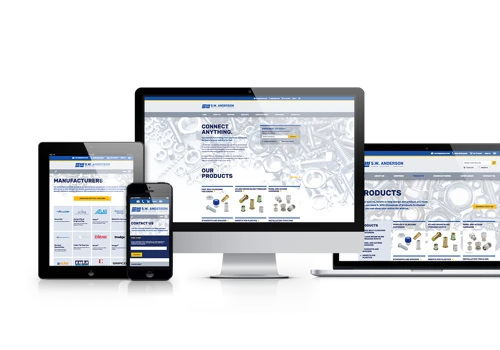 S.W. Anderson website redesign
