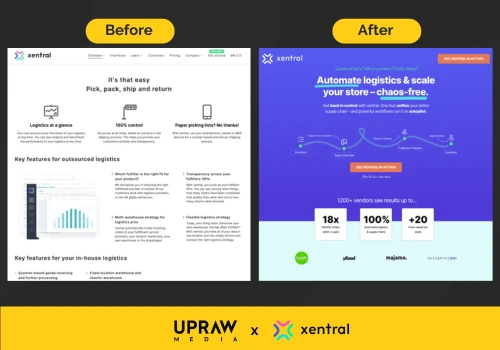 How we doubled Xentral's conversion rates