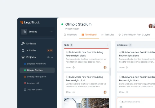 Innovative Construction Management Application