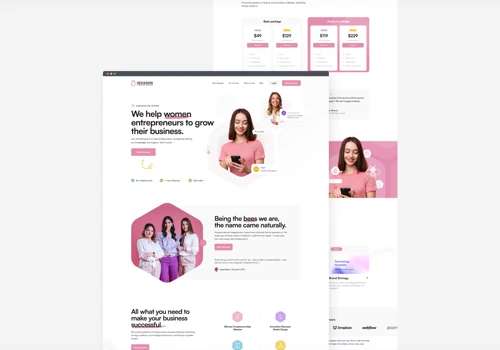 Hexagon - Women entrepreneurial activities