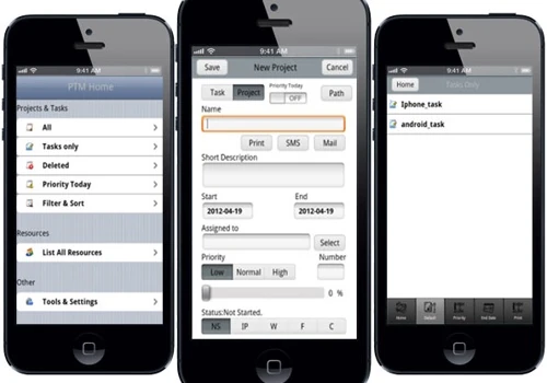 Project & Task Management application