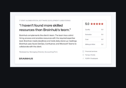 How we developed 3 applications for Big 4