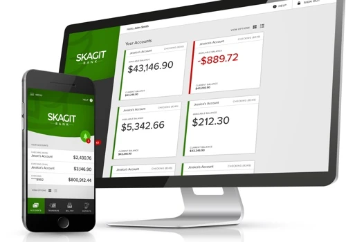 eBanking UI Design and Front End Coding