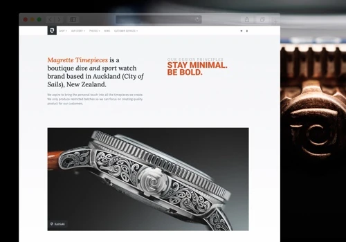 Magrette Timepieces - Branding, Marketing, eShop