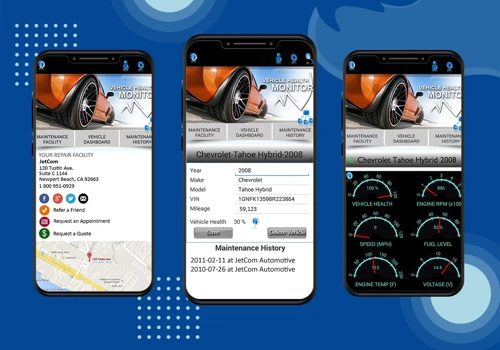 Vehicle Health Monitor Mobile App Development