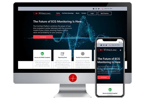 Web Design & Dev for Corvitals