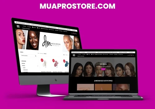 MUA PRO STORE | Website Design & Development