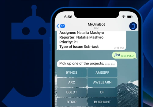 MyJiraBot by Redwerk | Ukraine
