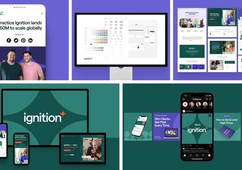 Ignition© App brand launch