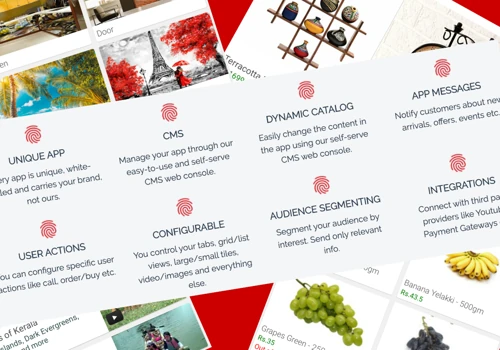 Content Management System based Mobile App platform