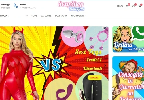 E-Commerce Platform SexyShop Bologna