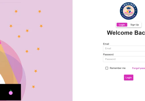 Modern e-learning platform