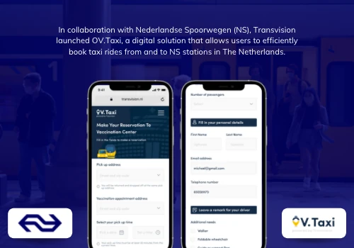 Transvision | Nederlandse Spoorwegen (NS) OV Taxi