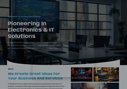 WORDPRESS WEBSITE DEVELOPMENT-AL OFOQ ELECTRONICS
