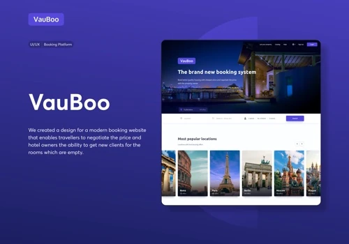 Booking System UI/UX Design