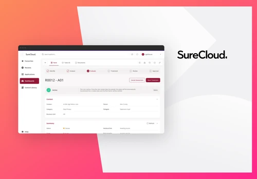 UX / UI design for a risk analysis SaaS tool