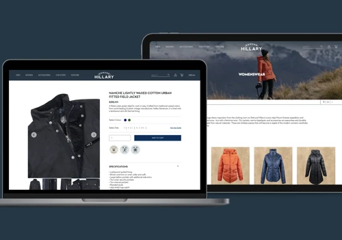 Rebuilding the Edmund Hillary online store
