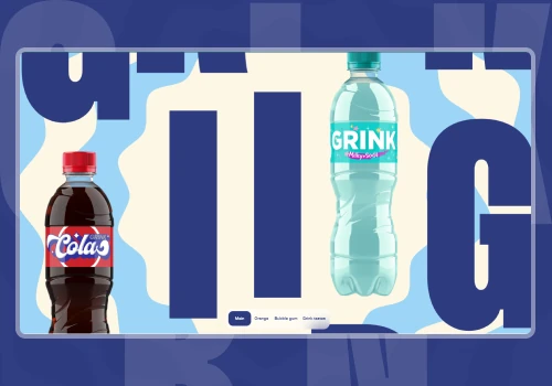 Grink Orange Promo Website