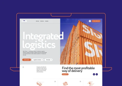 Sigir Logistics corporate website