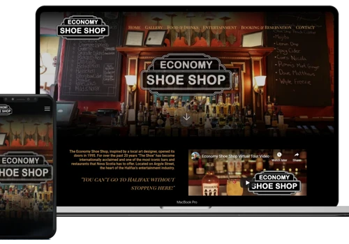 Economy Shoe Shop Website