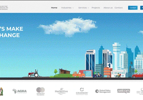 Web design and social media post design