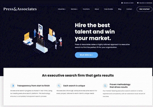 Press & Associates Website