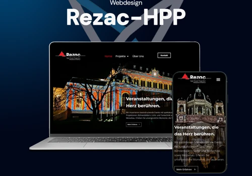Webdesign: Rezac-HPP