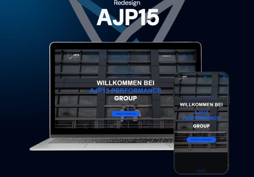 Website Redesign: AJP15 PERFORMANCE GROUP