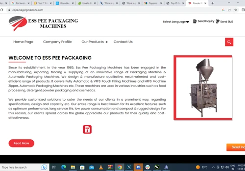 Ess Pee Packaging Machine