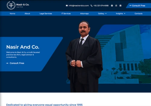 Law Firm's Website Redesign