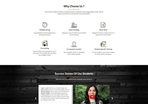 Mantrin Institute Website