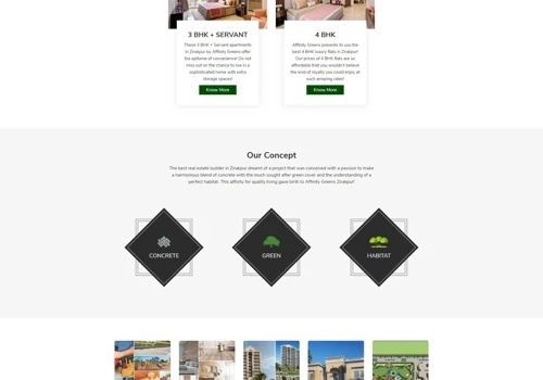 Affinity Greens Website