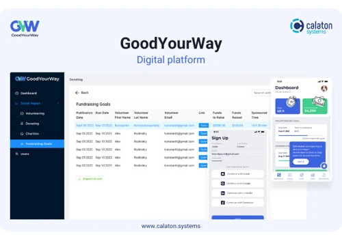 A social platform that facilitates volunteering