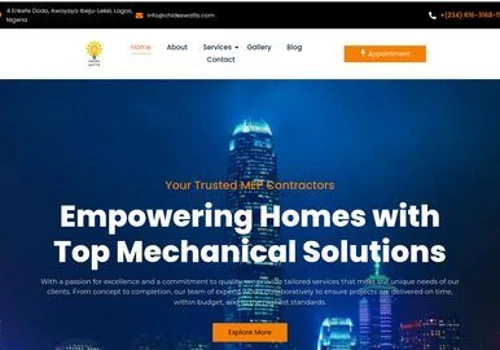 Construction Website Design