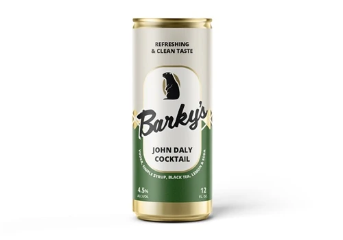 Barky's Label | Canned Cocktail Design