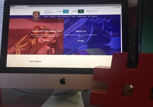 Web Design for Pflugerville Fire Department